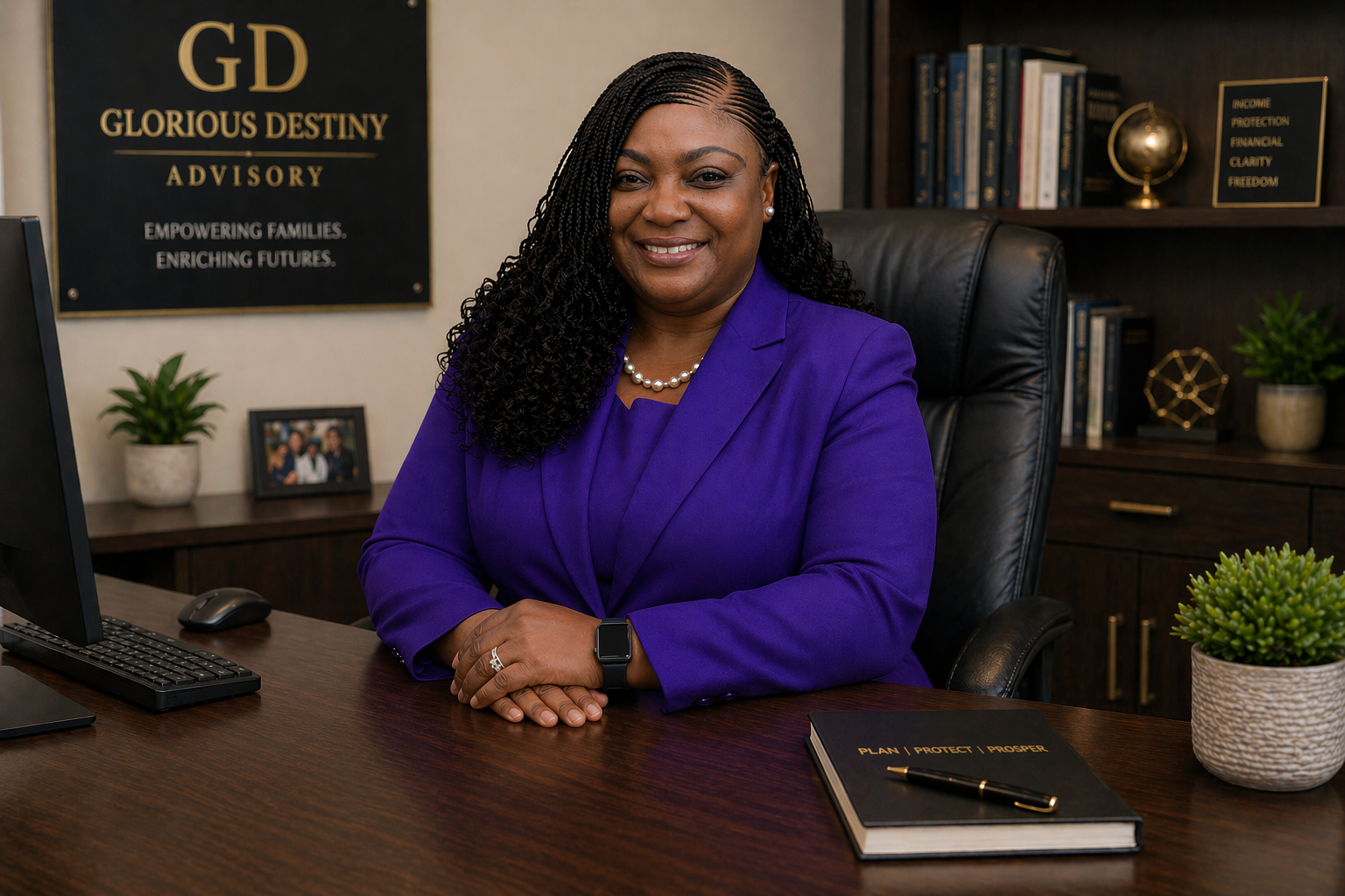 Dr Gloria Ajayi, licensed financial professional